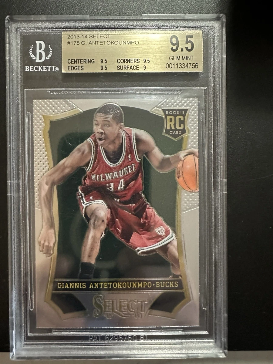 Giannis Antetokounmpo Grade 9.5 Basketball 2013-14 Season Sports