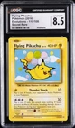 2016 POKEMON EVOLUTIONS SECRET RARE #110 FLYING PIKACHU CGC 8.5