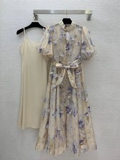 2025 autumn hot sales runway show embroidery Stereoscopic nail bit   dressSMLXL