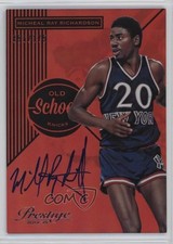 2014 Prestige Old School Signatures Premium /175 Micheal Ray Richardson Auto 2z8