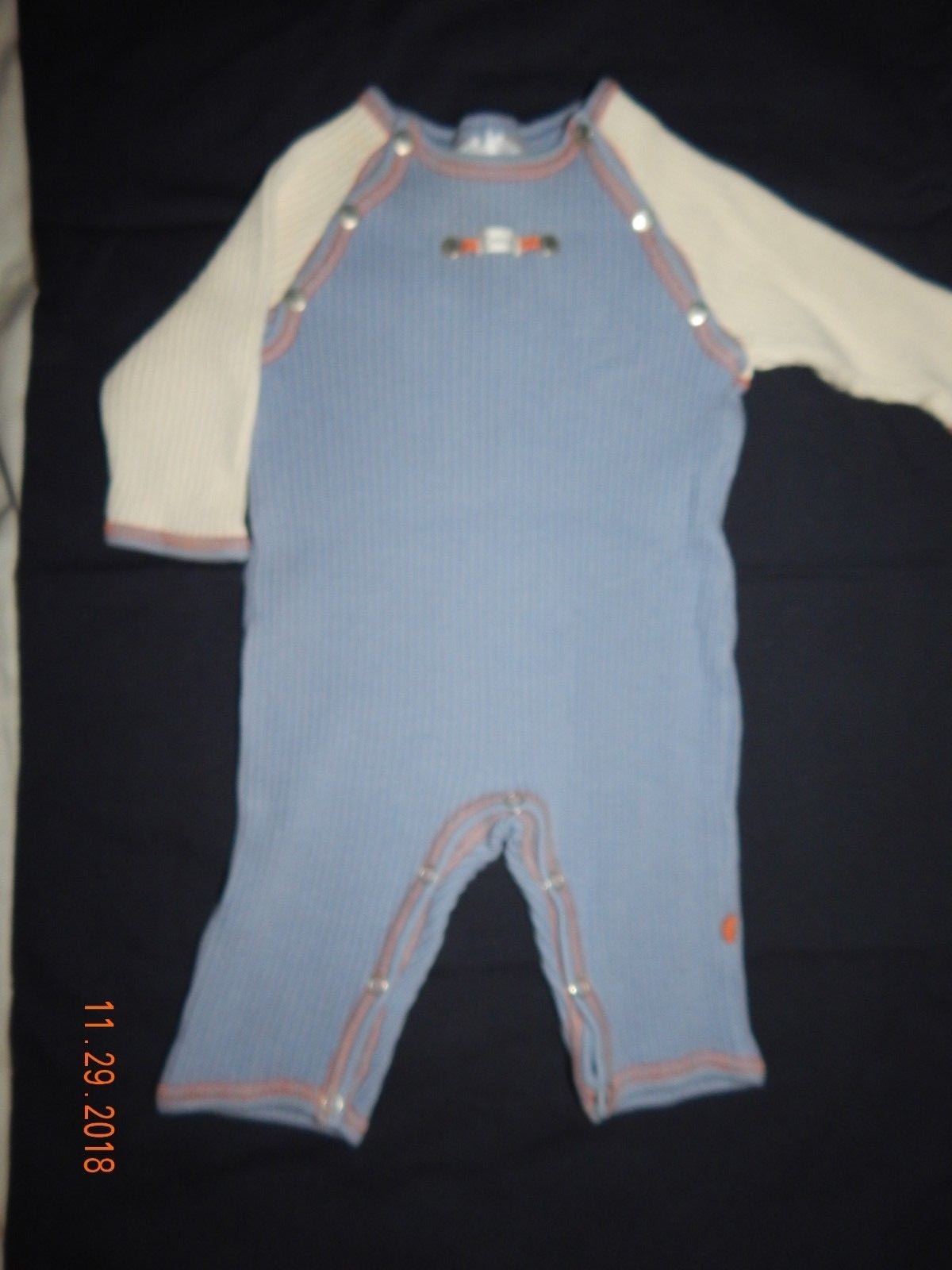 COCCOLI France Boys 6 Months KNIT COTTON Longall outfit warm