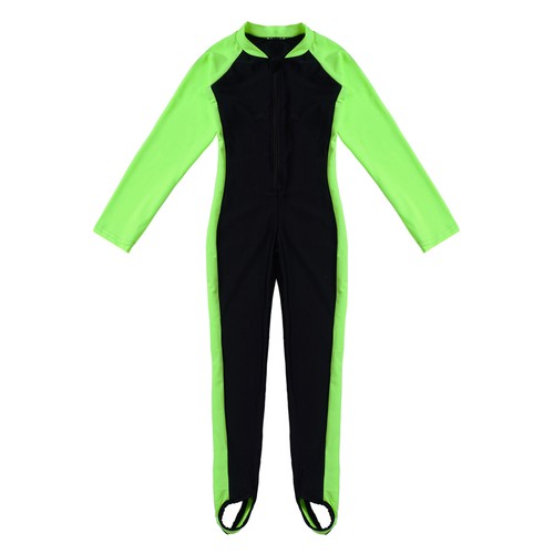 Kids Boys Girl One Piece Short Sleeve Rash Guard Swimsuit Surfing Swimming Suit - Picture 140 of 153