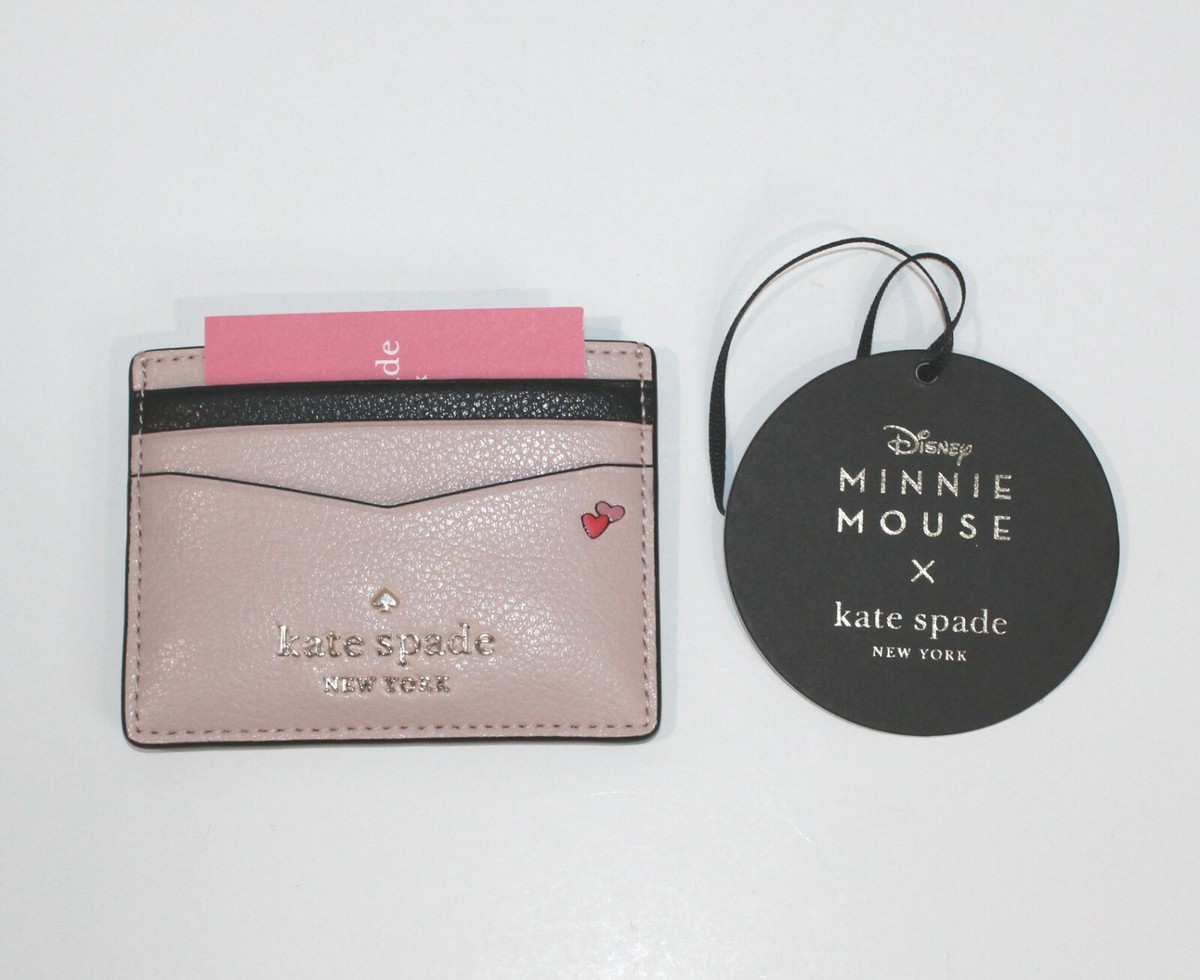 カードケース・名刺入れ kate spade Disney Minnie Mouse Slim Card Holder WLRO0286 Kate Spade Minnie Mouse X KSNY Slim Cardholder WLRO 0286 | eBay