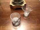 Two Hand Blown Art Glasses marked Miye 2001 — photo 8
