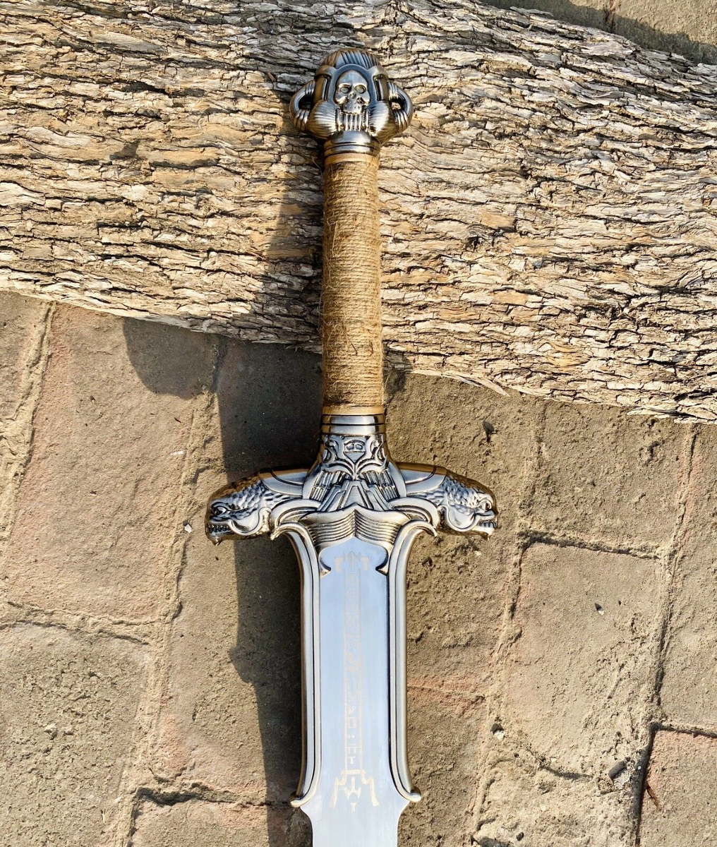 New Marto Conan Atlantean Silver Sword - Official Conan Barbarian