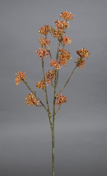 Reiszweig 67Cm Braun-Orange Cg Kunstzweig KüNstlicher Zweig Kunstpflanzen-image