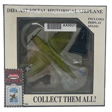 POSTAGE STAMP MODEL POWER 1:100 5359-1 YELLOW WWII THUNDERBOLT MODEL AIRCRAFT