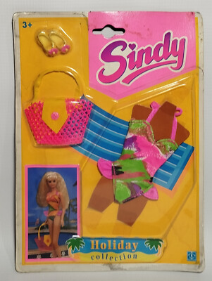 HASBRO 1992 SINDY HOLIDAY COLLECTION FASHION FASHIONS EUROPEAN C-041A SEALED A