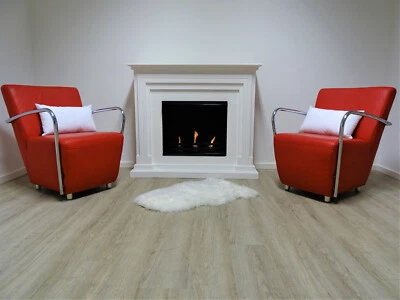 SRM-DESIGN Camino a etanolo e gel camino a gel camino a etanolo Arabella bianco