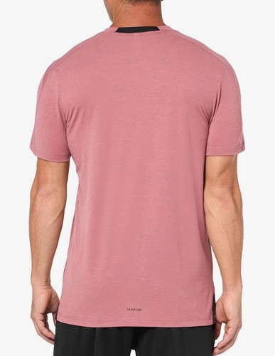 Men’s ADIDAS T-shirt Designed For Training Workout Tee XXL Crimson NWT AEROREADY - Picture 17 of 18