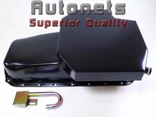 55-79 SBC Chevy Champion Oil Pan Black 350 383 400 Circle Track Race Modified