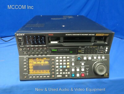 Sony HDW-F500 HDCAM Recorder w/ 1846 tape hrs, HKDV-501A, HKDV-507D, HKDV-506