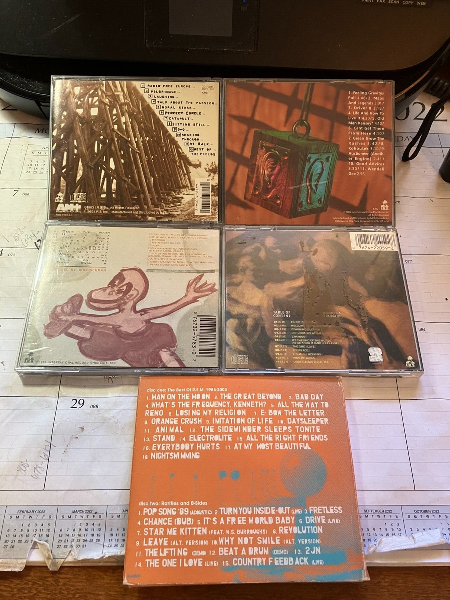 R.E.M. 6 CD LOT DISCOGRAPHY | eBay
