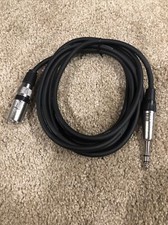 XLR-M to 1/4 TRS 3 meters Oxygen Free Balanced Audio Cable, New