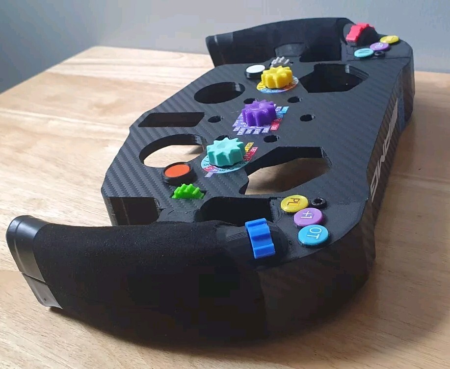 Logitech G29 G923 F1 Steering Wheel Mod With Magnetic Shifters
