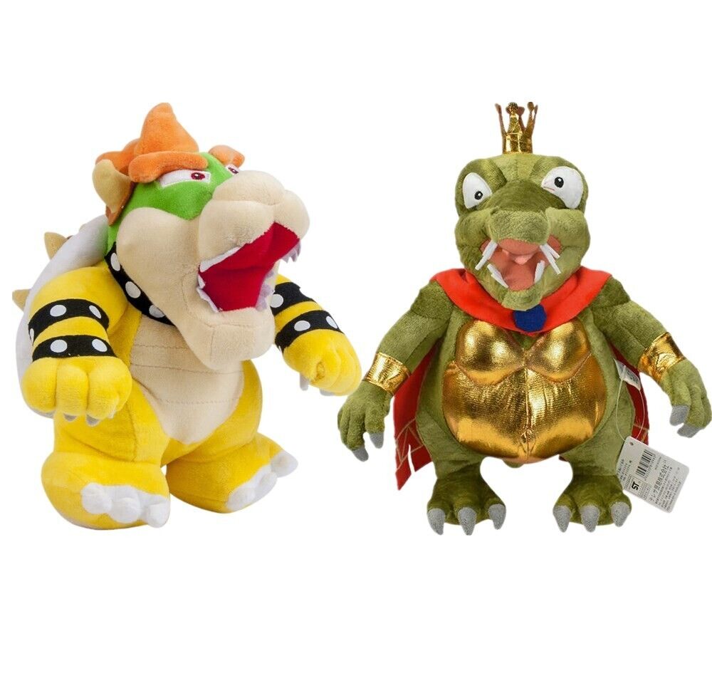 New Super Mario Bro. King Green Koopa Bowser 12 Plush Toy Doll