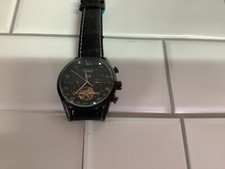 Jaragar Men's watch Genuine Leather