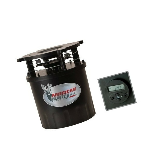 Gsm Outdoors 30591 American Hunter Rd Pro Digital Feeder Kit And