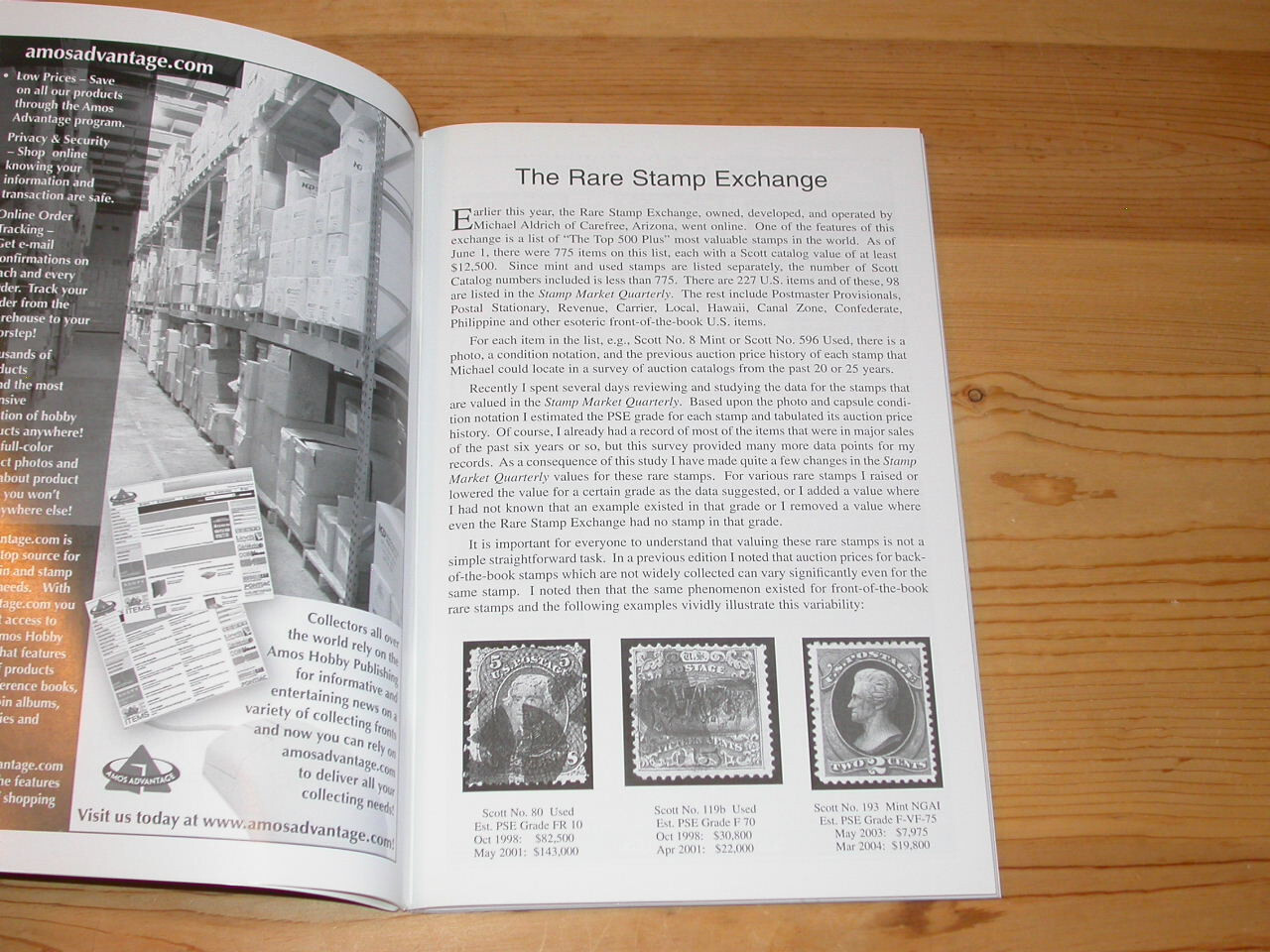 book ** Stamp Market Quarterly ** JulSept 2004 Vol. 3 No. 3 PSE