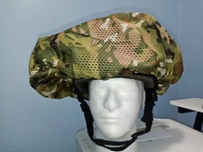 Handmade MITZNEFET Helmet Cover - MultiCam - M81 Woodland - LIMITED QUANTITIES