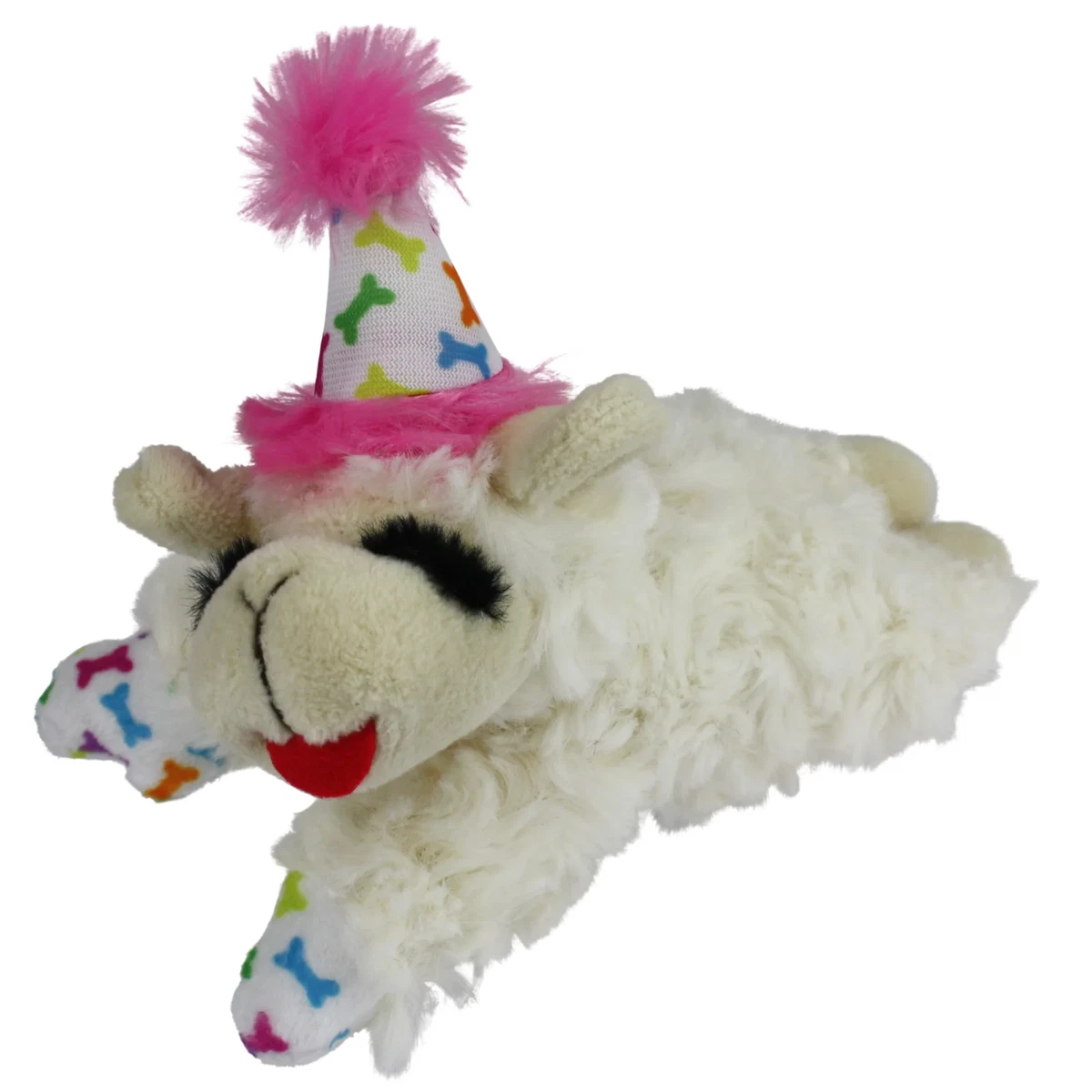 Multipet lamb top chop dog toy