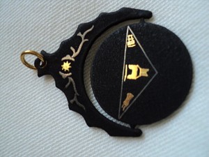 antique masonic watch fobs