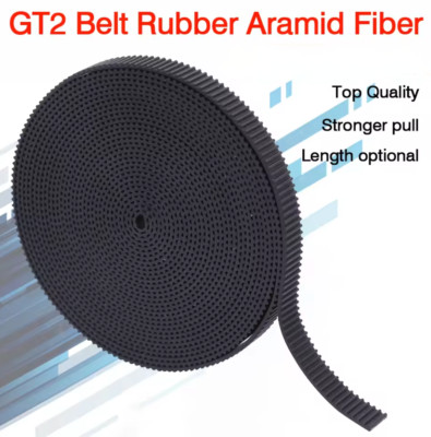 GT2 Zahnriemen 1m Amarid Faserverstärkt Open Timing Belt 6mm 3D Drucker CNC