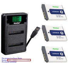 Kastar Battery LZD2 Charger for Sony NP-BD1 NP-FD1 D Type Battery BC-CSD Charger