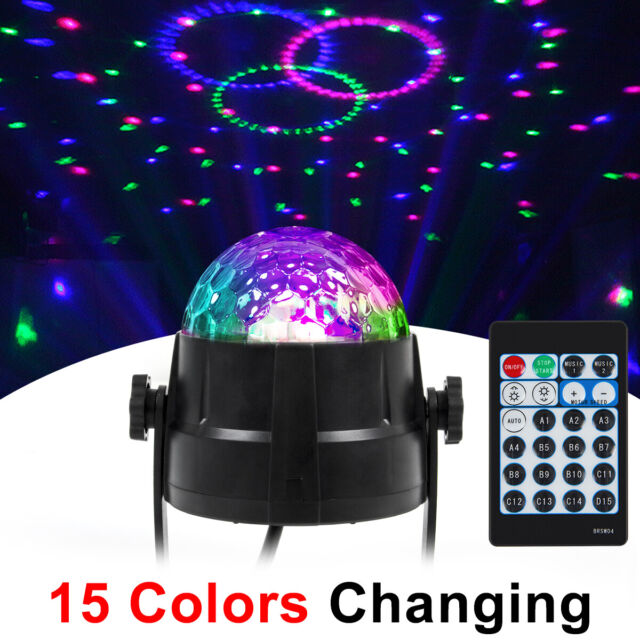 Disco Karaoke Party Lights DJ Stage Bulb Strobe LED Sound Activated Dance  Lamp for sale online  eBay