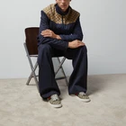 Baskets Gucci Beige Ace avec toile
