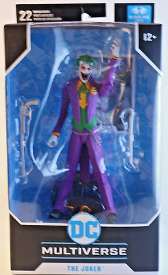 McFARLANE TOYS THE JOKER NUMBER 22 7'' ACTION FIGURE MULTIVERSE SEALED