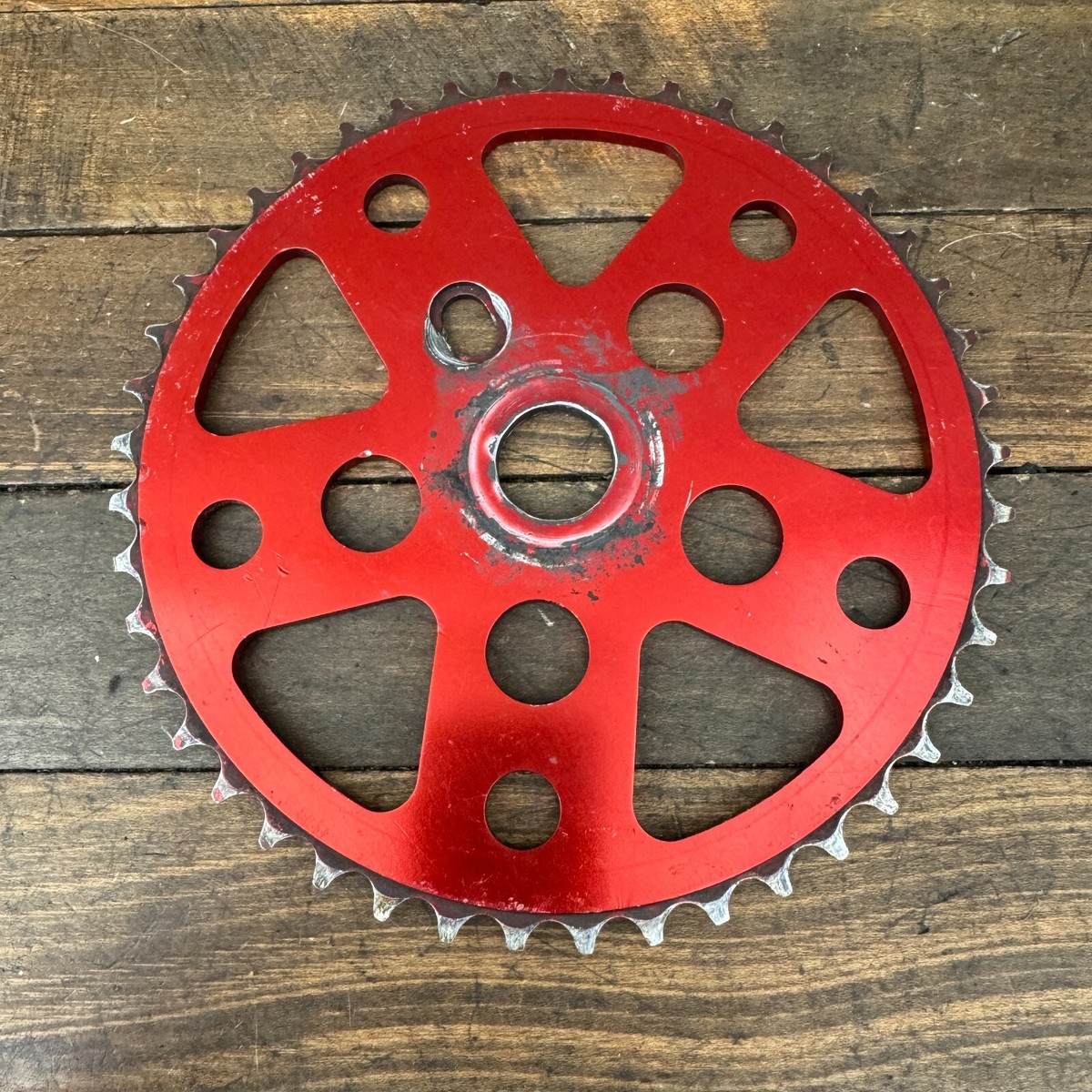 Odyssey Z915 BMX Sprocket 45t Red USA Old School BMX Z-915 45