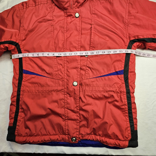 NORDICA Classics Youth Winter Ski Jacket Thermolite Plus Insulated Youth 10 Red - Picture 8 of 9