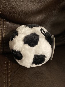 stuffed soccer ball dog toy