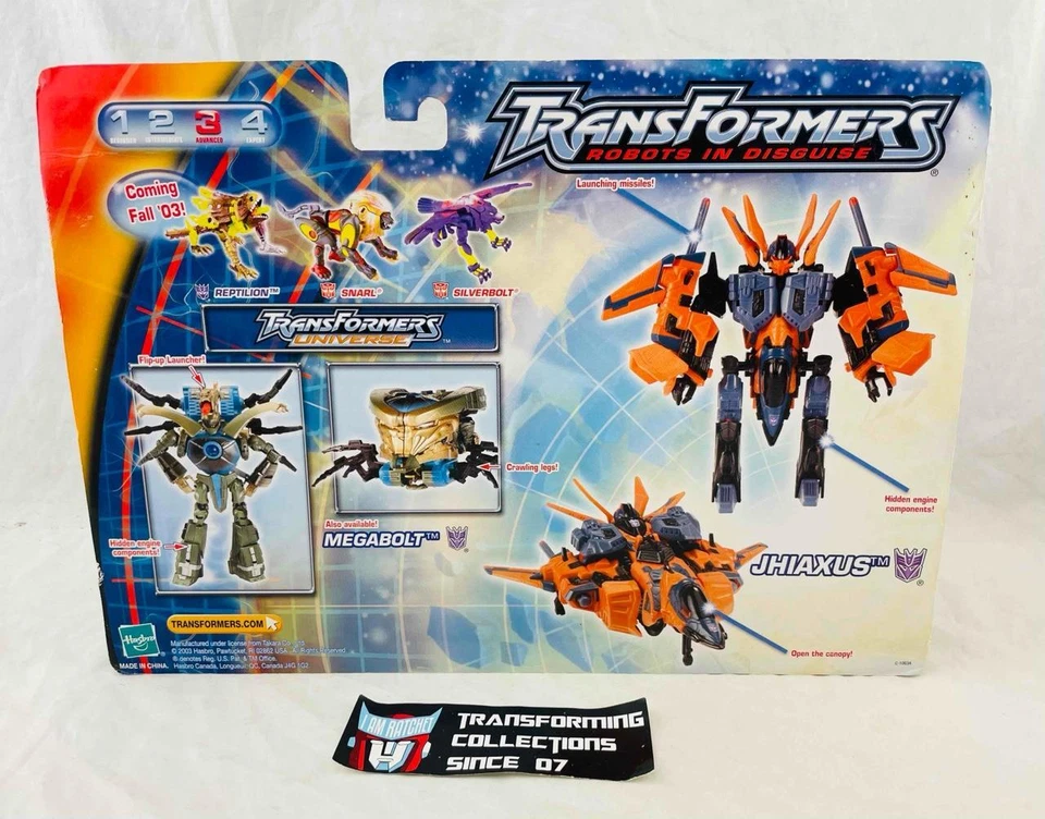 Transformers Robots Is Disguise RID Jhiaxus Air Space Commander MOSC Sealed - Image 2 of 2