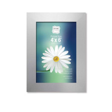 Image of Pack of 2 Photo Frames White, Gold, Silver, Brown, Black, 4"x6" Picture Frame