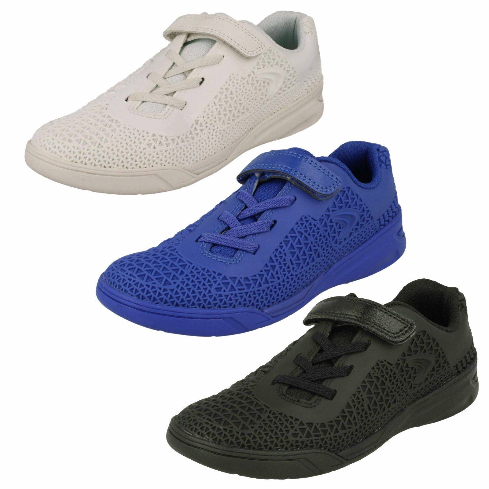 clarks kids trainers