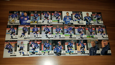 DEL 19-20 2019-2020 Schwenninger Wild Wings Teamset (27 Karten) Komplett