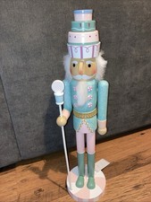 Marks and Spencer Nutcracker Soldier Style 2ft Cup Cake King M&S Ornament New