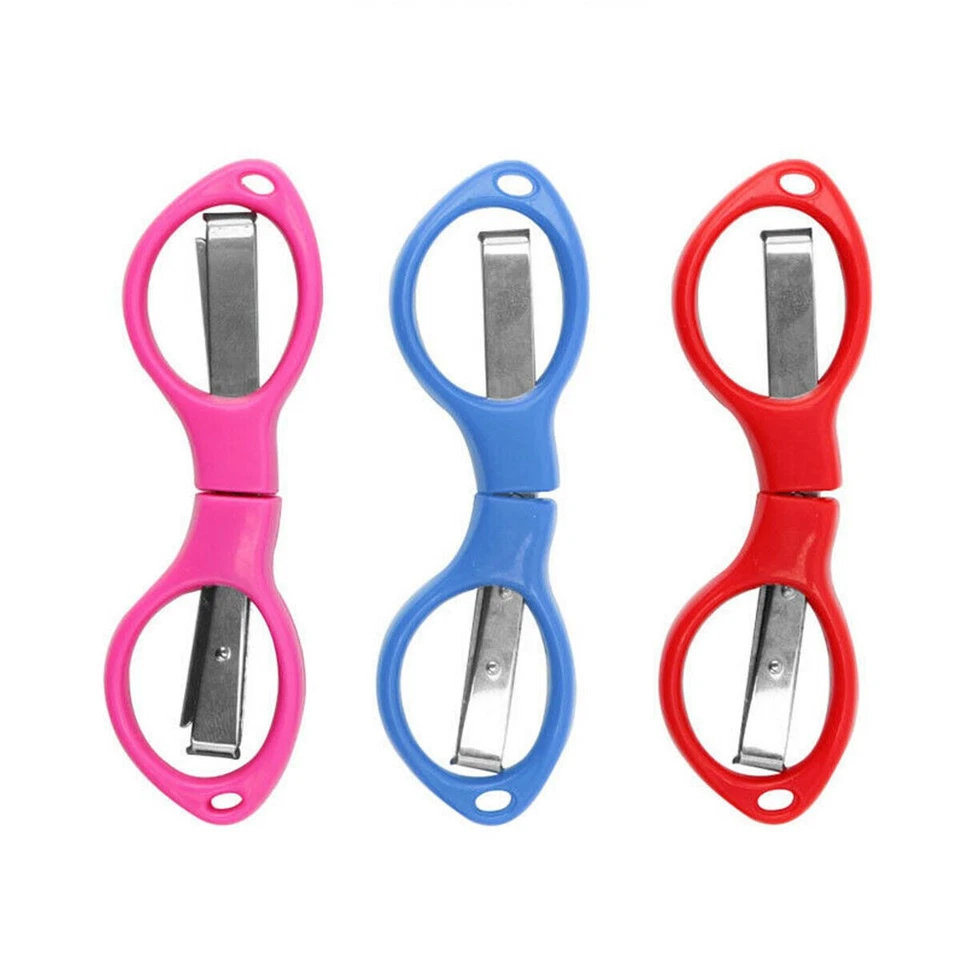 Klappbare Camping-Edelstahlschere Schlüsselanhänger Angelschere Mini Cutter - Bild 4 von 4