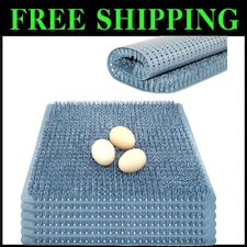 6PCS Washable Silicone Chicken Nesting Pads - Soft & Durable Coop Accessories