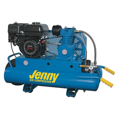 #ad JENNY Portable Gas Air Compr1 Stage 5.6 hp 54DH94 $1560.02