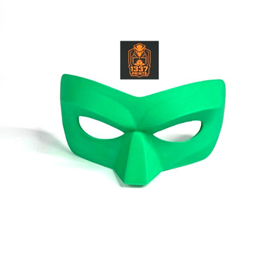 Green Lantern Hal Jordan Domino Mask Cosplay Costume Wearable 3D Printed