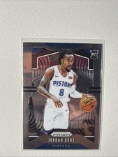 2019-20 Prizm Base Rookie #291 Jordan Bone Detroit Pistons JA4