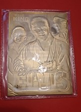 The king Elvis Presley Signature Card The merrick Mint 24 Carat Gold Plated