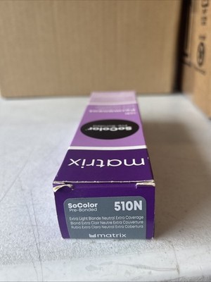 Matrix SoColor Pre-Bonded Permanent Extra Coverage Color 3oz 510N