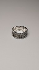 Genuine Pandora Sterling Silver Lavish Sparkle Ring Size M | 925 Silver 