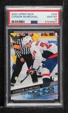 2020-21 Upper Deck Young Guns Connor McMichael #234 PSA 10 GEM MT 06xl