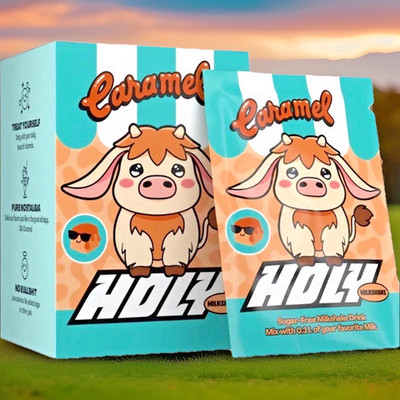 Holy Energy Caramel MILKSHAKE Starter  Set  brandneu