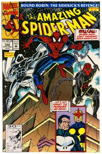 Amazing Spider-Man #356 1991 Marvel Comics VF/NM Comic Book Direct